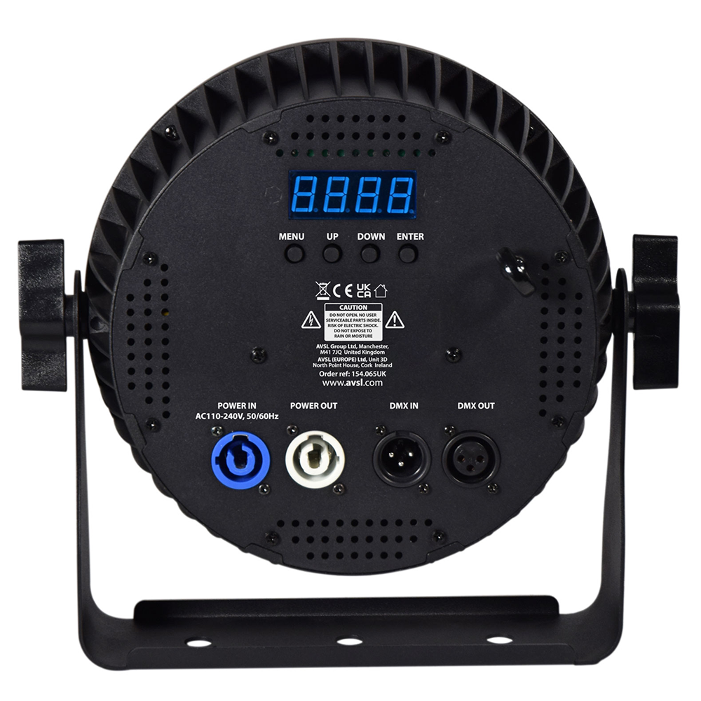 Citronic SilentPAR-216: 18 x 12W RGBWA+UV Silent PAR Can