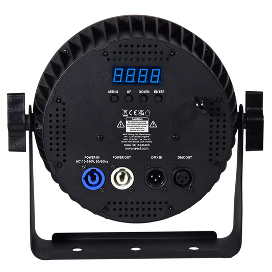 Citronic SilentPAR-216: 18 x 12W RGBWA+UV Silent PAR Can