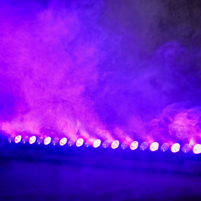 QTX Wash and Beam: 24 x 3W LED Wall Bar