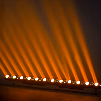 QTX Wash and Beam: 24 x 3W LED Wall Bar