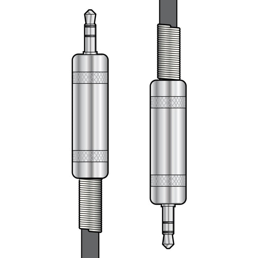 Standard Audio Leads 3.5mm TRS Jack Plug - 3.5mm TRS Jack Plug 3.0m