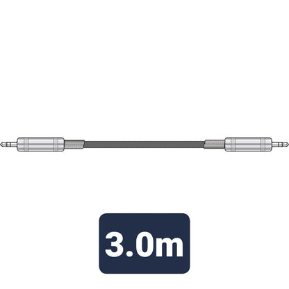Standard Audio Leads 3.5mm TRS Jack Plug - 3.5mm TRS Jack Plug 3.0m