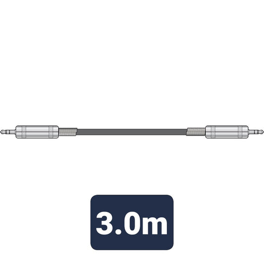 Standard Audio Leads 3.5mm TRS Jack Plug - 3.5mm TRS Jack Plug 3.0m