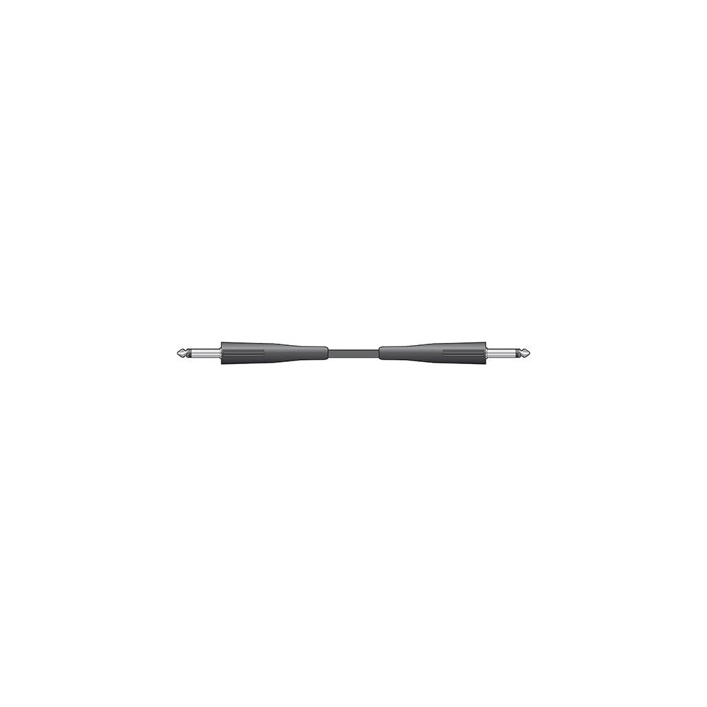 Standard Speaker Leads 6.3mm Mono Jack Plug - 6.3mm Mono Jack Plug