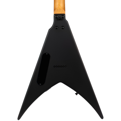 Spira V-400 MBK V-Shaped Electric Guitar, Satin Black