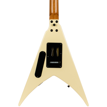 Spira V-420 AWH V-Style Electric Guitar, Antique White