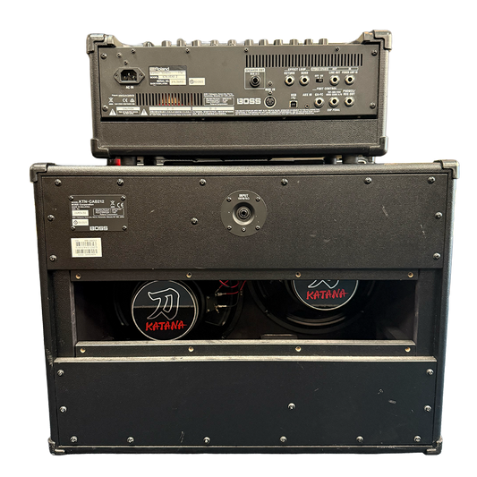Boss Katana-Head 100 Mk2 & 2x12 Cab
