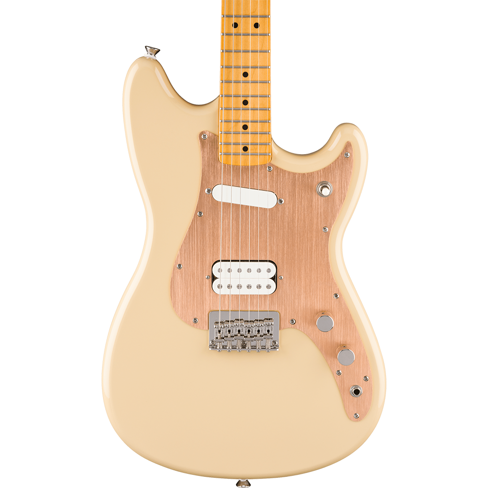 Squier Classic Vibe Duo-Sonic HS, Gold Anodized Pickguard, Desert Sand