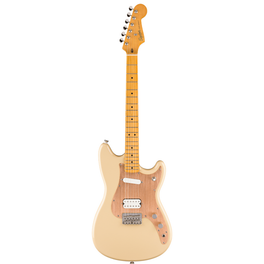 Squier Classic Vibe Duo-Sonic HS, Gold Anodized Pickguard, Desert Sand