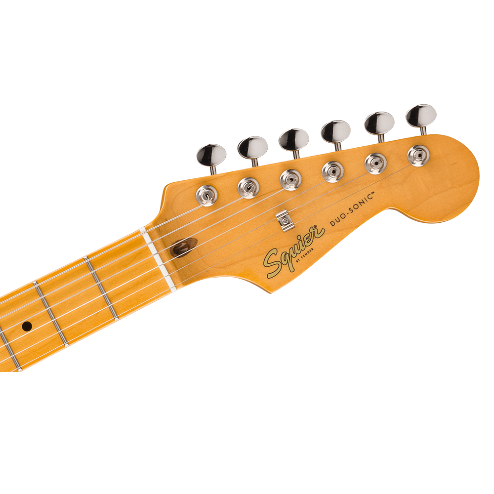 Squier Classic Vibe Duo-Sonic HS, Gold Anodized Pickguard, Desert Sand