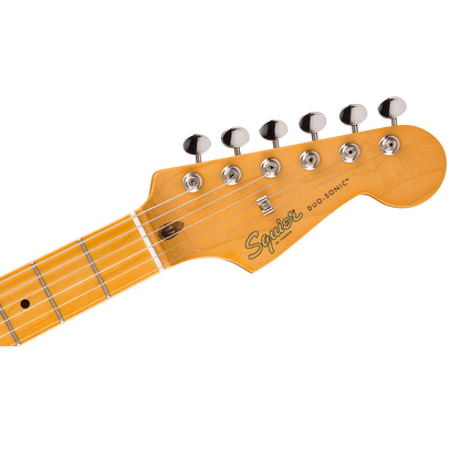 Squier Classic Vibe Duo-Sonic HS, Gold Anodized Pickguard, Desert Sand