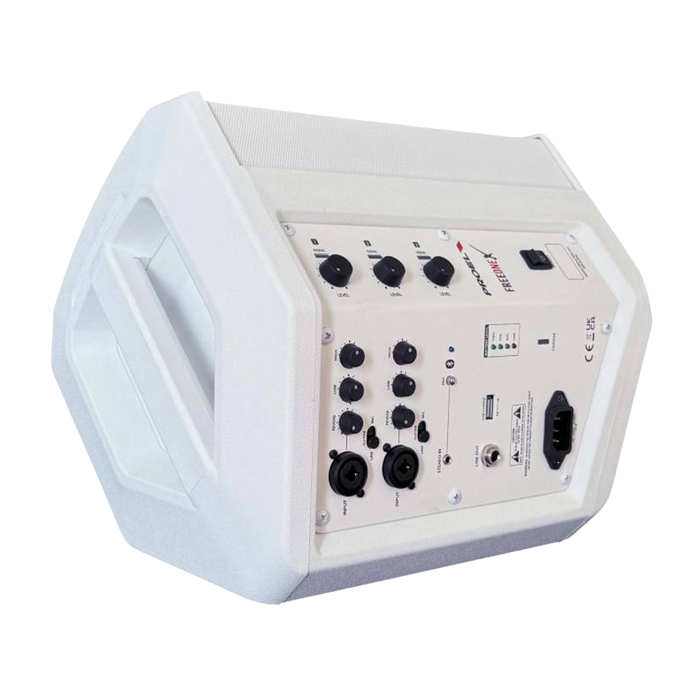 Proel FREEONEX All-In-One Battery Powered Personal PA, White