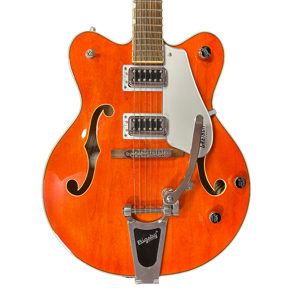 Gretsch G5422T Electromatic Hollow Body Double-Cut with Bigsby, Orange Stain