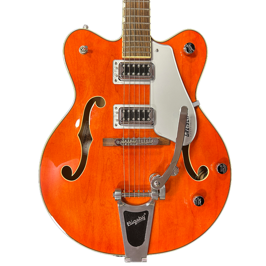 Gretsch G5422T Electromatic Hollow Body Double-Cut with Bigsby, Orange Stain