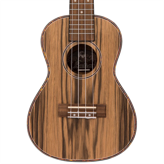 Laka VUC25 Walnut Series Concert Ukulele & Carry Bag
