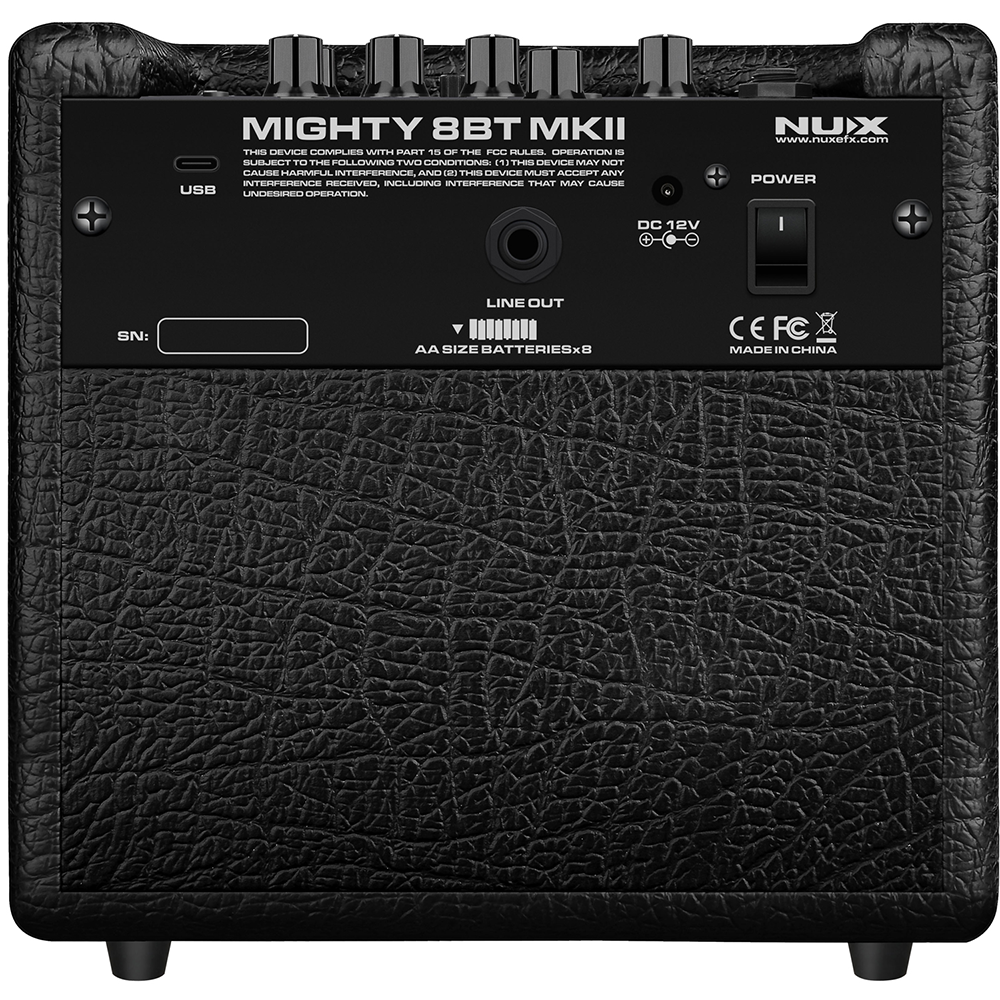 NUX Mighty 8 BT MKII 10W Guitar Amplifier