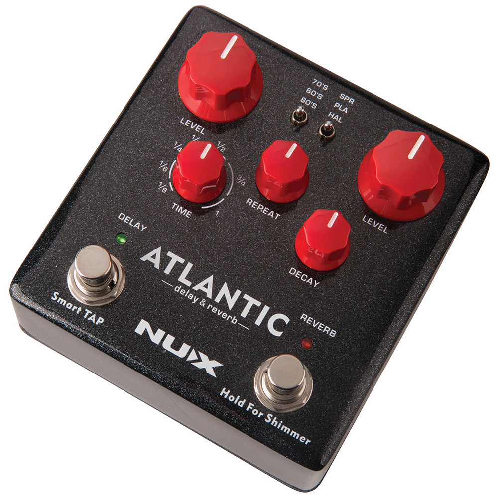 NUX Atlantic Delay & Reverb Effects Pedal