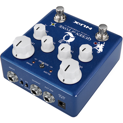 NUX Queen of Tone Dual Stacked Overdrive Effects Pedal