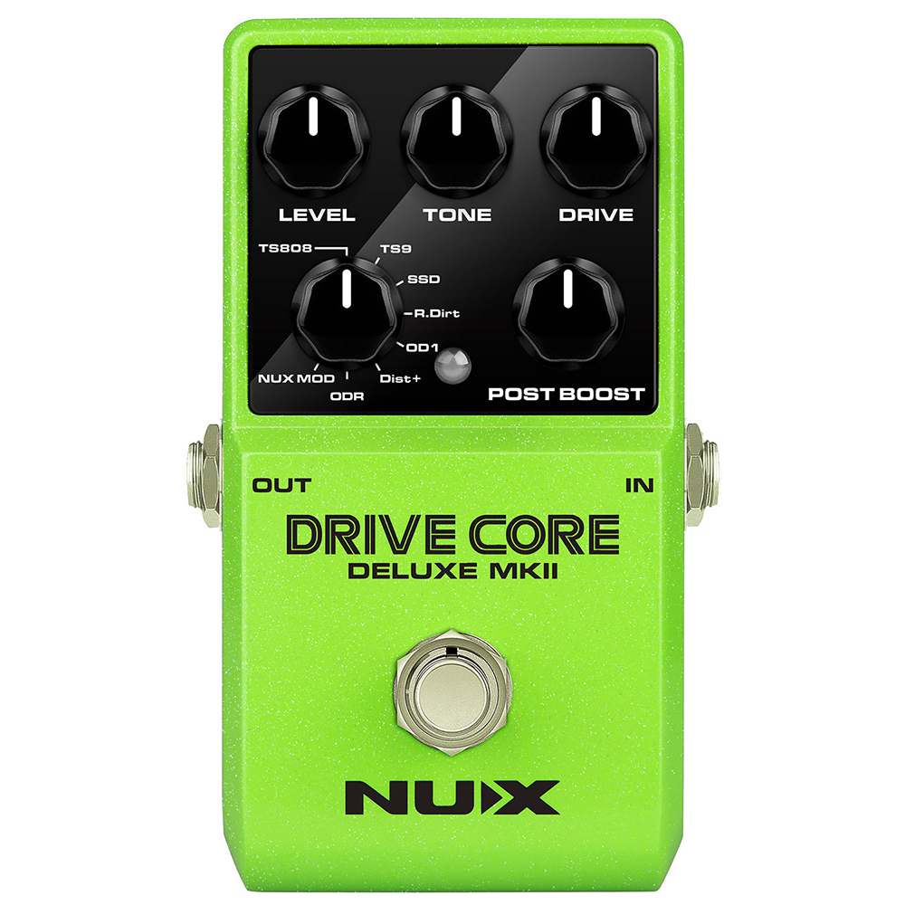 NUX Drive Core Deluxe MKII Guitar Effects Pedal