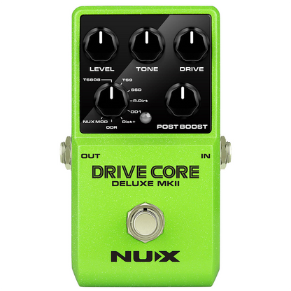 NUX Drive Core Deluxe MKII Guitar Effects Pedal