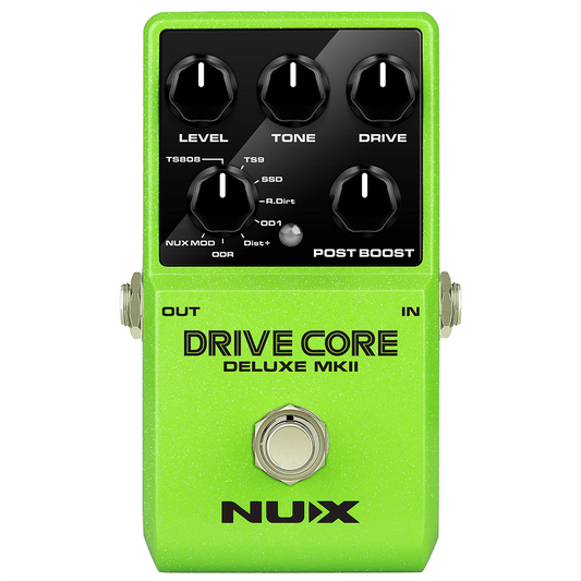 NUX Drive Core Deluxe MKII Guitar Effects Pedal