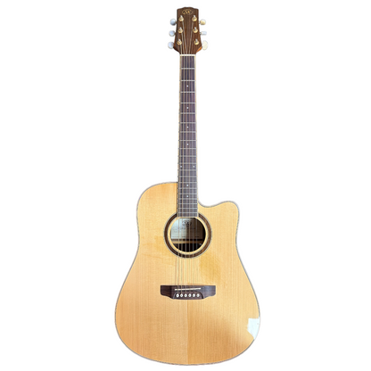 SX DG50CE+ Electric Acoustic Guitar - in Natural (Pre-Owned)