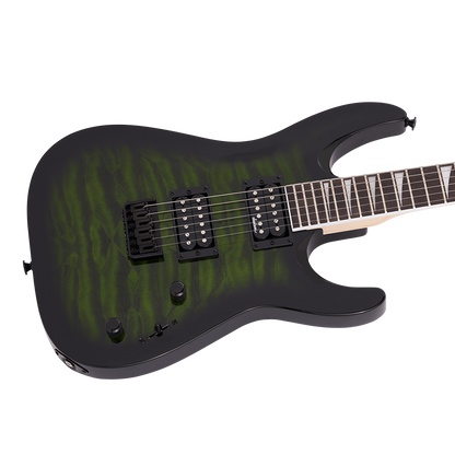 Jackson JS Series Dinky Arch Top JS32Q DKA HT, Transparent Green Burst (B-Stock)