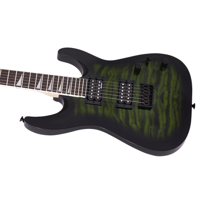Jackson JS Series Dinky Arch Top JS32Q DKA HT, Transparent Green Burst (B-Stock)