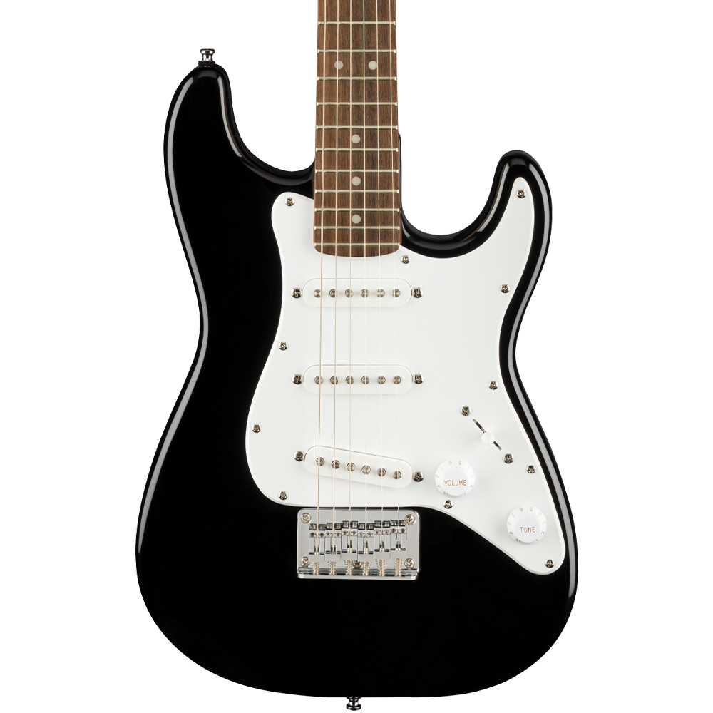 Squier Mini Stratocaster Electric Guitar, Black (B-Stock)