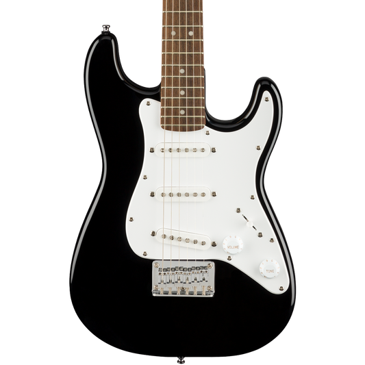 Squier Mini Stratocaster Electric Guitar, Black (B-Stock)