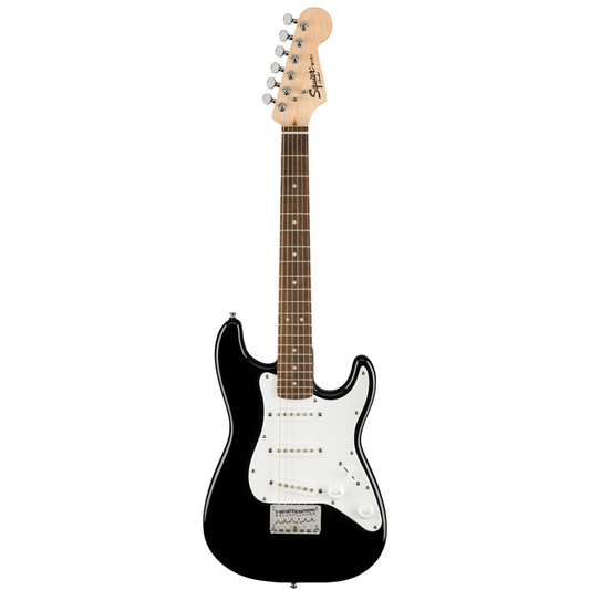 Squier Mini Stratocaster Electric Guitar, Black (B-Stock)