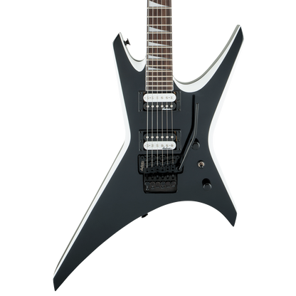 Jackson JS Series Warrior JS32, Amaranth Fingerboard, Black with White Bevels (B-Stock)