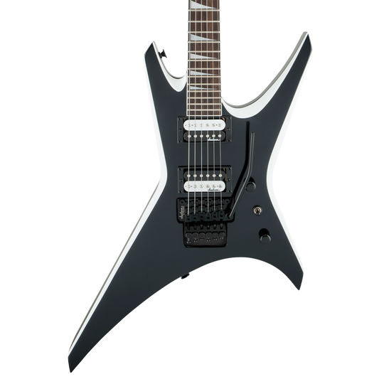Jackson JS Series Warrior JS32, Amaranth Fingerboard, Black with White Bevels (B-Stock)