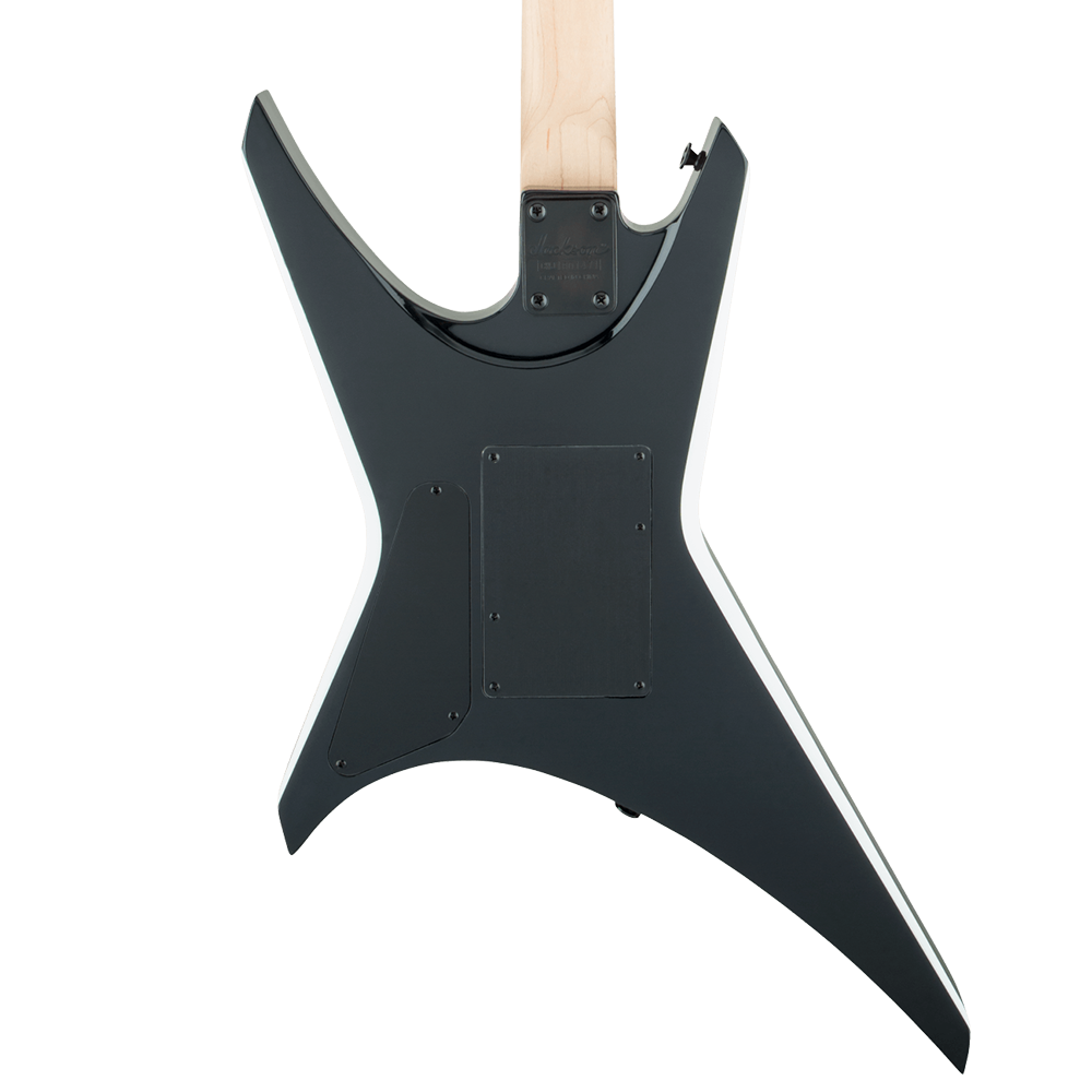 Jackson JS Series Warrior JS32, Amaranth Fingerboard, Black with White Bevels (B-Stock)