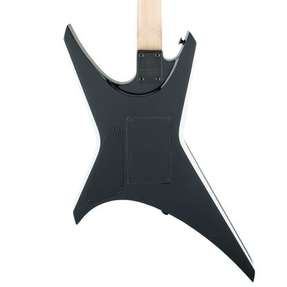 Jackson JS Series Warrior JS32, Amaranth Fingerboard, Black with White Bevels (B-Stock)
