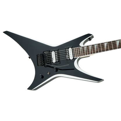 Jackson JS Series Warrior JS32, Amaranth Fingerboard, Black with White Bevels (B-Stock)
