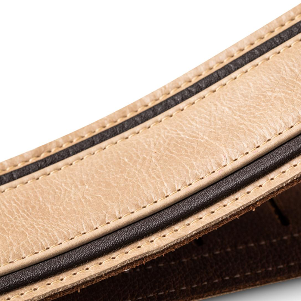 Taylor Reflections 2.5" Leather Guitar Strap - Spruce/Ebony