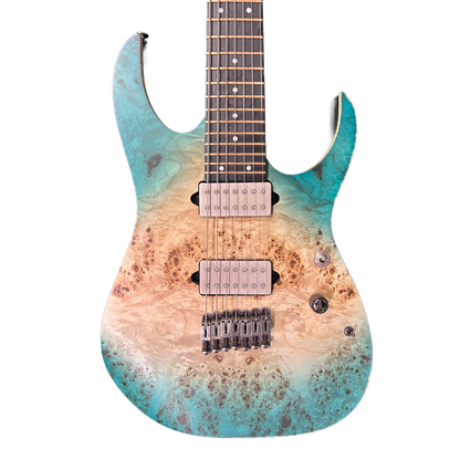 Ibanez RG1127PBFX Premium Electric Guitar - in Caribbean Islet Flat (Pre-Owned)