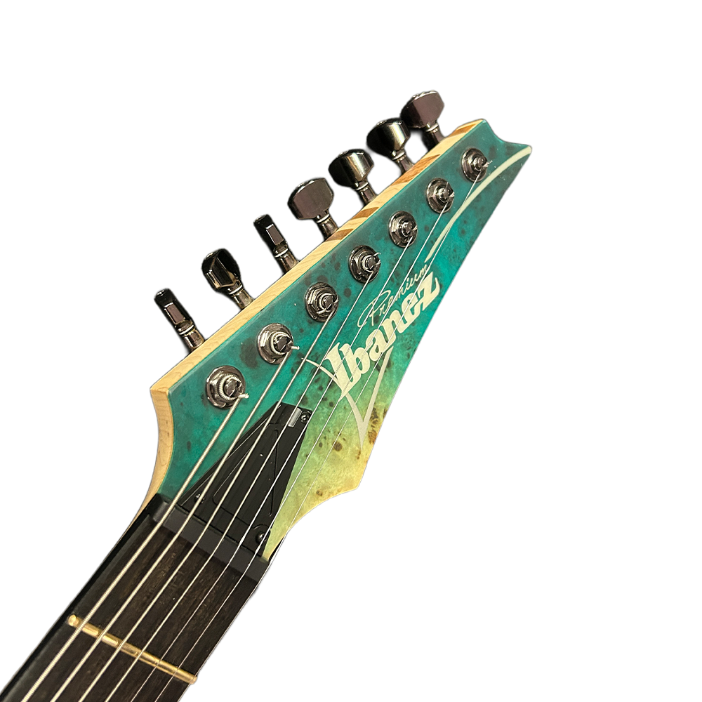 Ibanez RG1127PBFX Premium Electric Guitar - in Caribbean Islet Flat (Pre-Owned)