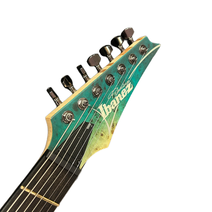Ibanez RG1127PBFX Premium Electric Guitar - in Caribbean Islet Flat (Pre-Owned)