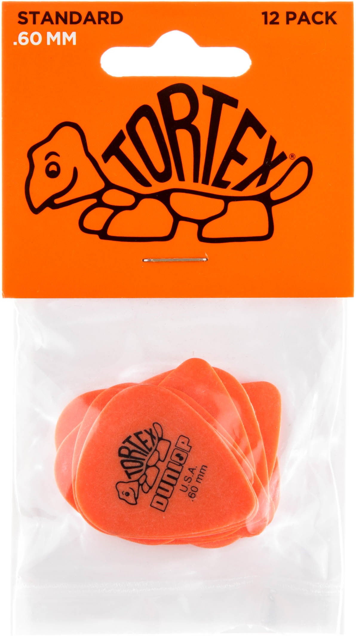 Dunlop Tortex Standard Picks 0.60mm, 12 Pack