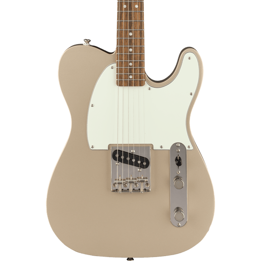 Squier FSR Classic Vibe '60s Custom Esquire Electric Guitar, LRL, Shoreline Gold