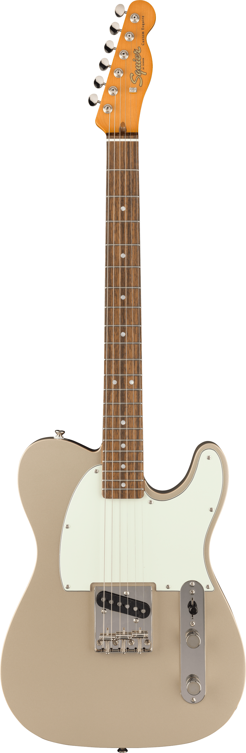 Squier FSR Classic Vibe '60s Custom Esquire Electric Guitar, LRL, Shoreline Gold