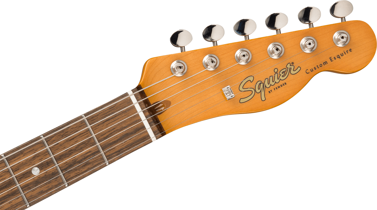 Squier FSR Classic Vibe '60s Custom Esquire Electric Guitar, LRL, Shoreline Gold