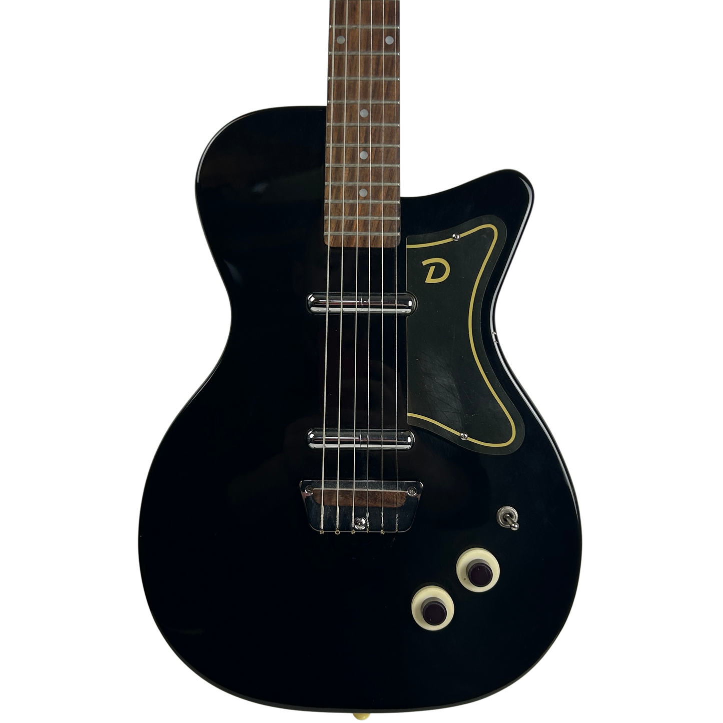 Danelectro '57 Single Cut MIK Limo, Black (Pre-Owned)