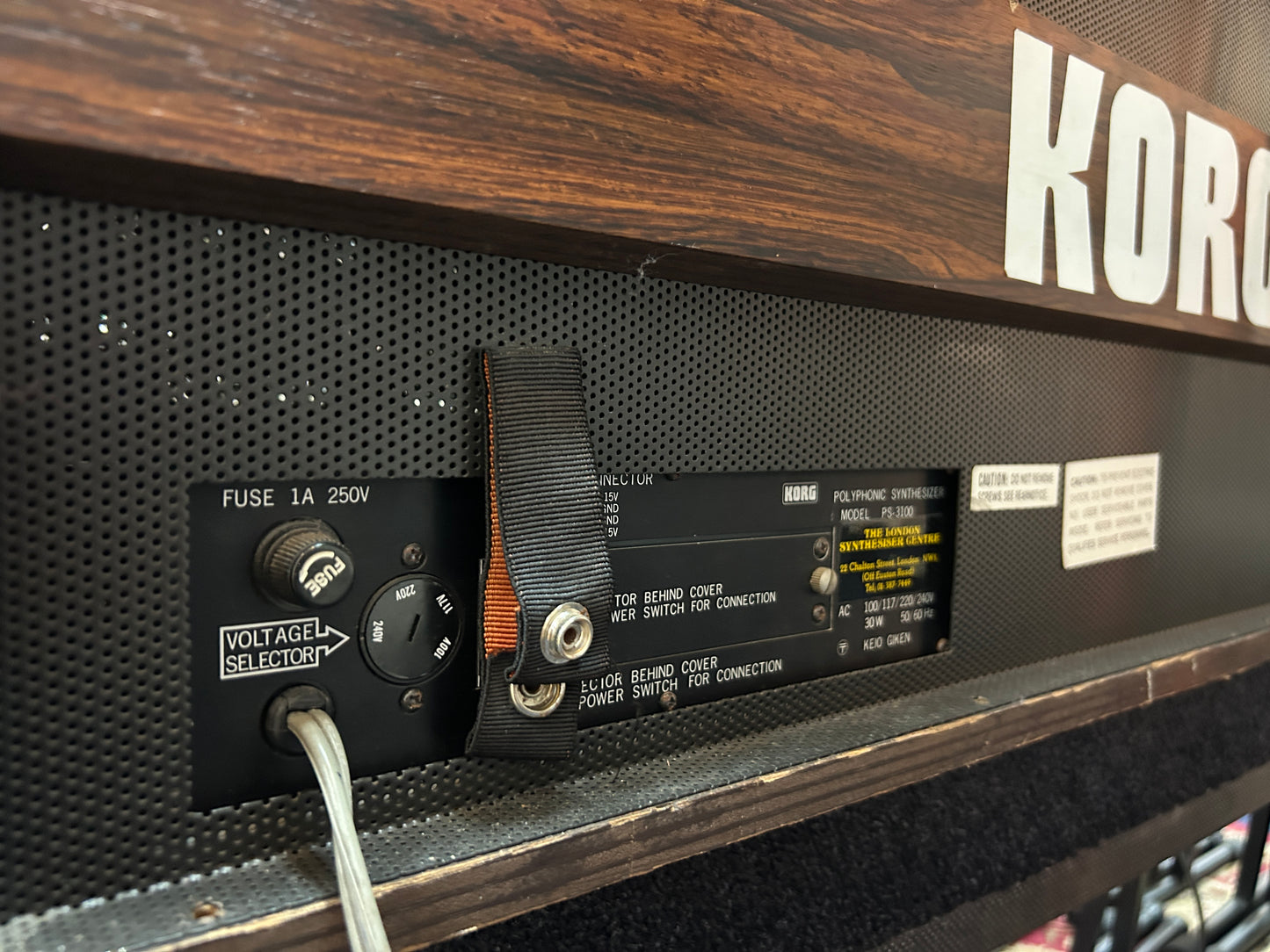 Korg PS3100 Polyphonic Analogue Synthesiser