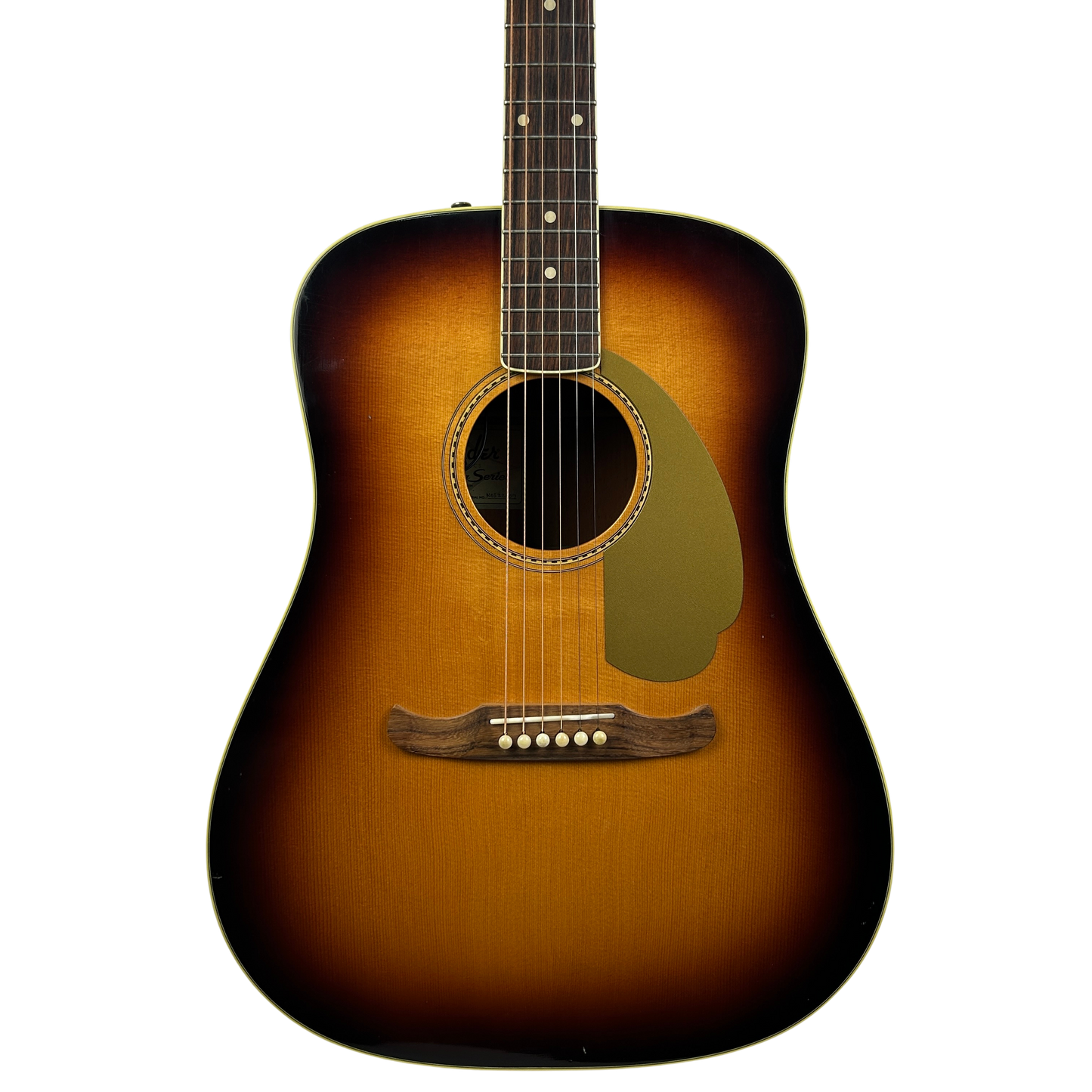 Fender USA Select Kingman V Acoustic Guitar, Sunburst
