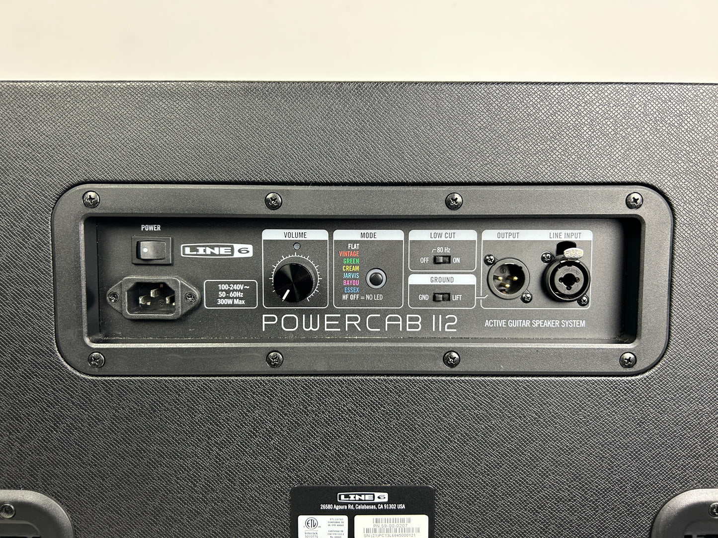 Line 6 Powercab112 Active Guitar Speaker