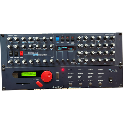 Waldorf Microwave 1 Rev-A Synth with Stereoping Controller