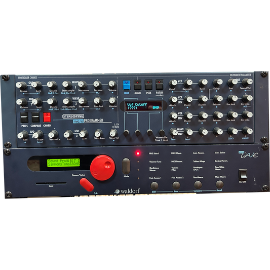 Waldorf Microwave 1 Rev-A Synth with Stereoping Controller
